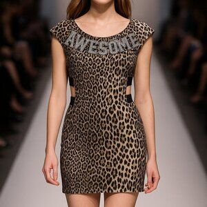 Philipp Plein Cut Out Awesome & Sexy Bodycon Dress